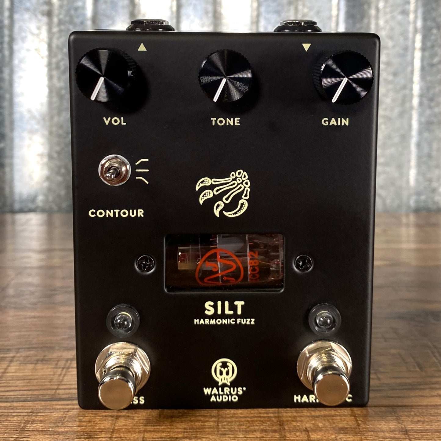 Walrus Audio SILT Harmonic Tube Fuzz  Guitar Effect Pedal Black