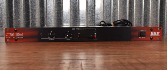BBE Sound 362 Ganged Stereo Sonic Maximizer Enhancer Rackmount Used