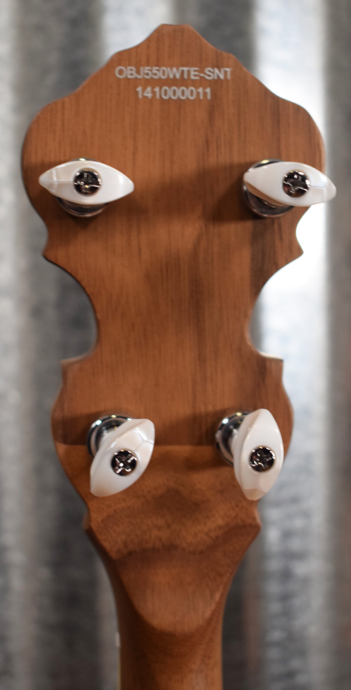 Ortega Guitars Falcon OBJ550WTE-SNT Satin Walnut 4 String Tenor Banjo & Bag #0011
