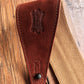 Levy's Leather MS317HUD-RST 2.5 Hudson Series Designer Guitar Strap Rust