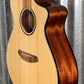 Breedlove Discovery S Concert CE Spruce Natural Acoustic Electric Guitar DSCN01CEEUAM #6558