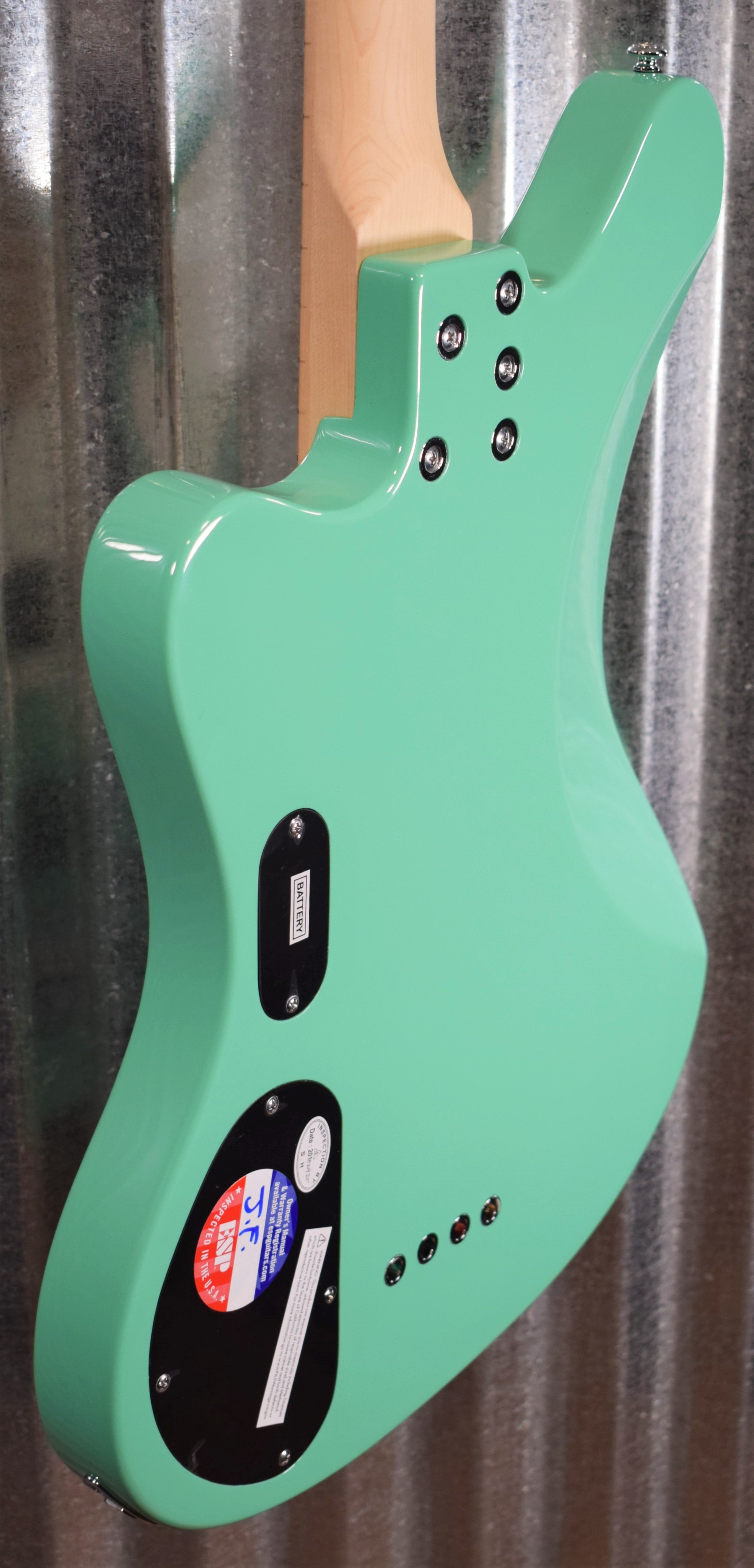 ESP LTD GB-4 4 String Seafoam Green Seymour Duncan Bass ESP LTD GB-4 4 String Seafoam Green Seymour Duncan Bass