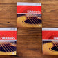 D'Addario EJ17 Phosphor Bronze Medium Acoustic Guitar Strings 13-56 3 Pack
