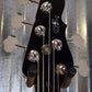 G&L USA L-2500 Jet Black 5 String Bass Rosewood Satin Neck & Case #6212
