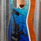ESP LTD MH-1000 Violet Shadow Fade Seymour Duncan Guitar MH1000HSQMVSHFD #1652 Demo