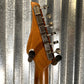 Jet JS800 Relic BK Strat Style Hard Tail Guitar Black Distressed #0004
