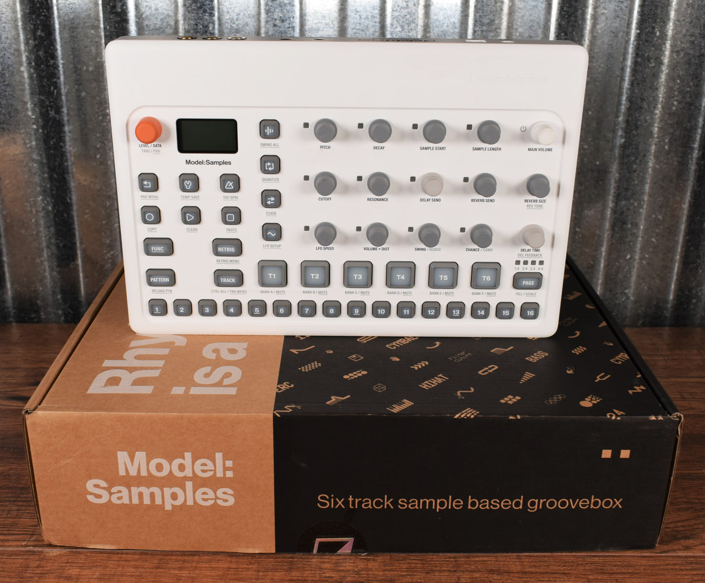 Elektron Model Samples Groovebox Sampler Sequencer Used