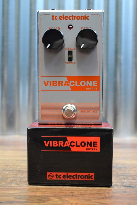 TC Electronic Vibraclone Rotary Speaker Emulator Guitar Effect Pedal