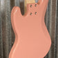 G&L USA JB5 Shell Pink 5 String Bass JB-5 & Case #7293