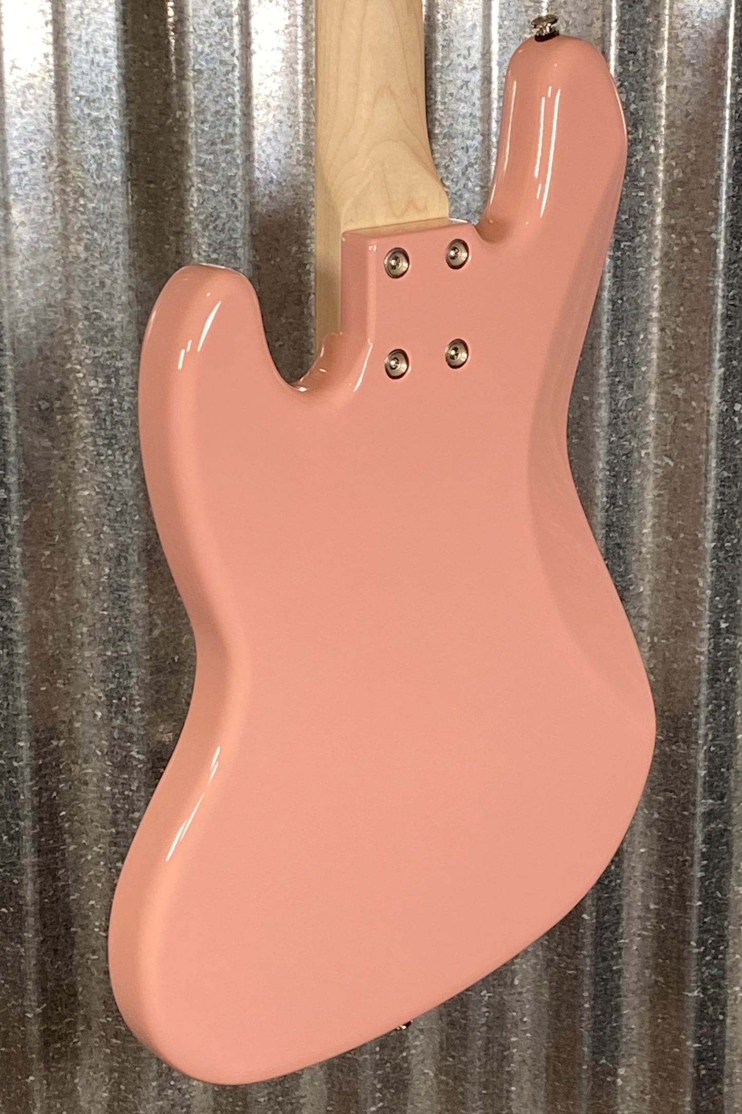 G&L USA JB5 Shell Pink 5 String Bass JB-5 & Case #7293