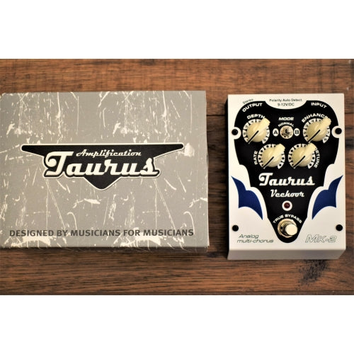 Taurus Amplification Vechoor MK2 Analog Chorus Flanger Guitar & Bass Effect Pedal
