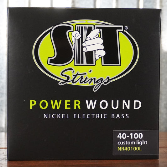 SIT Strings Power Wound 4 String Custom Light Nickel Bass Set NR40100L