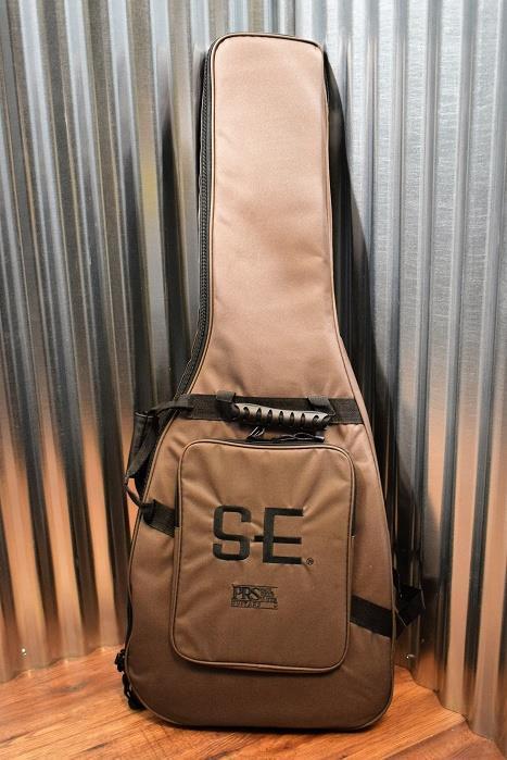 PRS Paul Reed Smith SE Custom 22 Semi-Hollow Flame Grey Black & Gig Bag  #3730