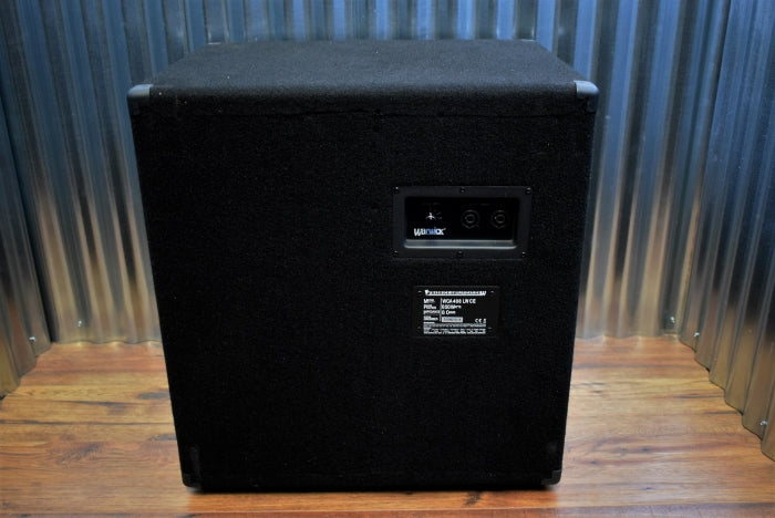 Warwick WCA408LWCE 4x8 Light Weight Celestion Bass Amplifier Speaker Cabinet WCA-408-LW-CE