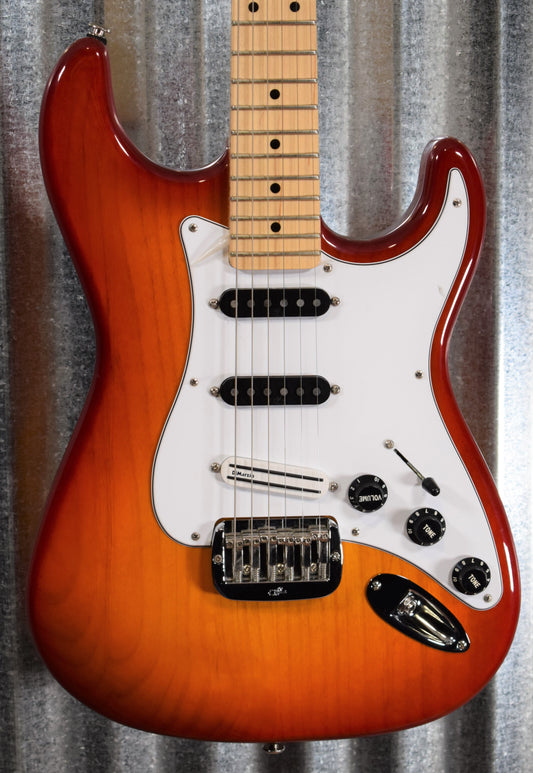 G&L USA Legacy Cherryburst with DiMarzio Super Distortion Guitar & Case #6966 Used