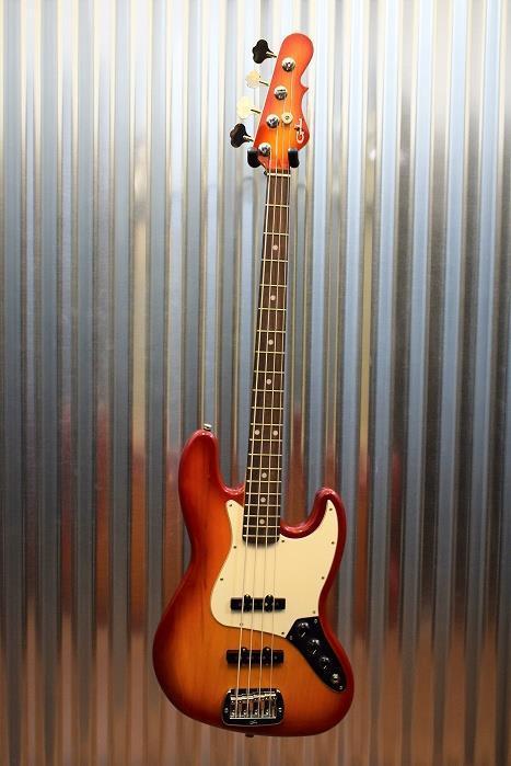 G&L Guitars USA JB 4 String Jazz Bass JB Cherryburst & Case 2016 #8274