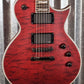 ESP LTD EC-401 Quilt Maple See Thru Black Cherry Satin Guitar LEC401QMSTBCS #2342 Used