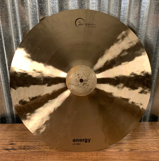 Dream Cymbals ECR19 Energy Series Hand Forged & Hammered 19" Crash Demo