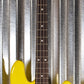G&L USA Fullerton Custom JB Yellow Fever Jazz Bass & Case 2020 #9031