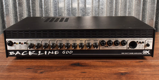 Gallien-Krueger GK Backline 600 300 Watt Bass Amplifier Head Used