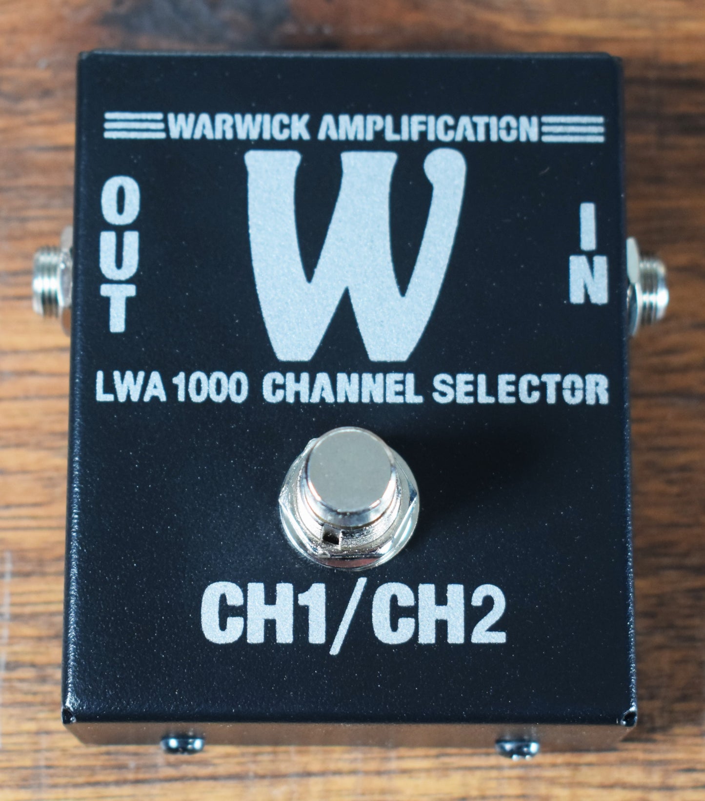 Warwick LWA1000 Two Channel 1000 Watt Bass Amplifier Head Black