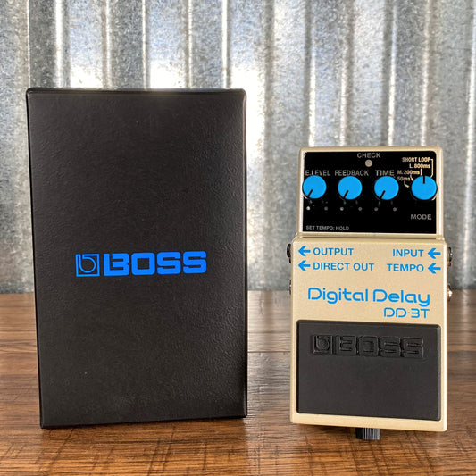 Boss DD-3T Digital Delay Guitar Effect Pedal Demo