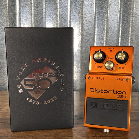 Boss DS-1B50A 50th Anniversary DS-1 Distortion Guitar Effect Pedal