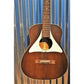Vintage Guitars Paul Brett Gemini Baritone Acoustic Electric Guitar VGE800N Aged Satin & Bag