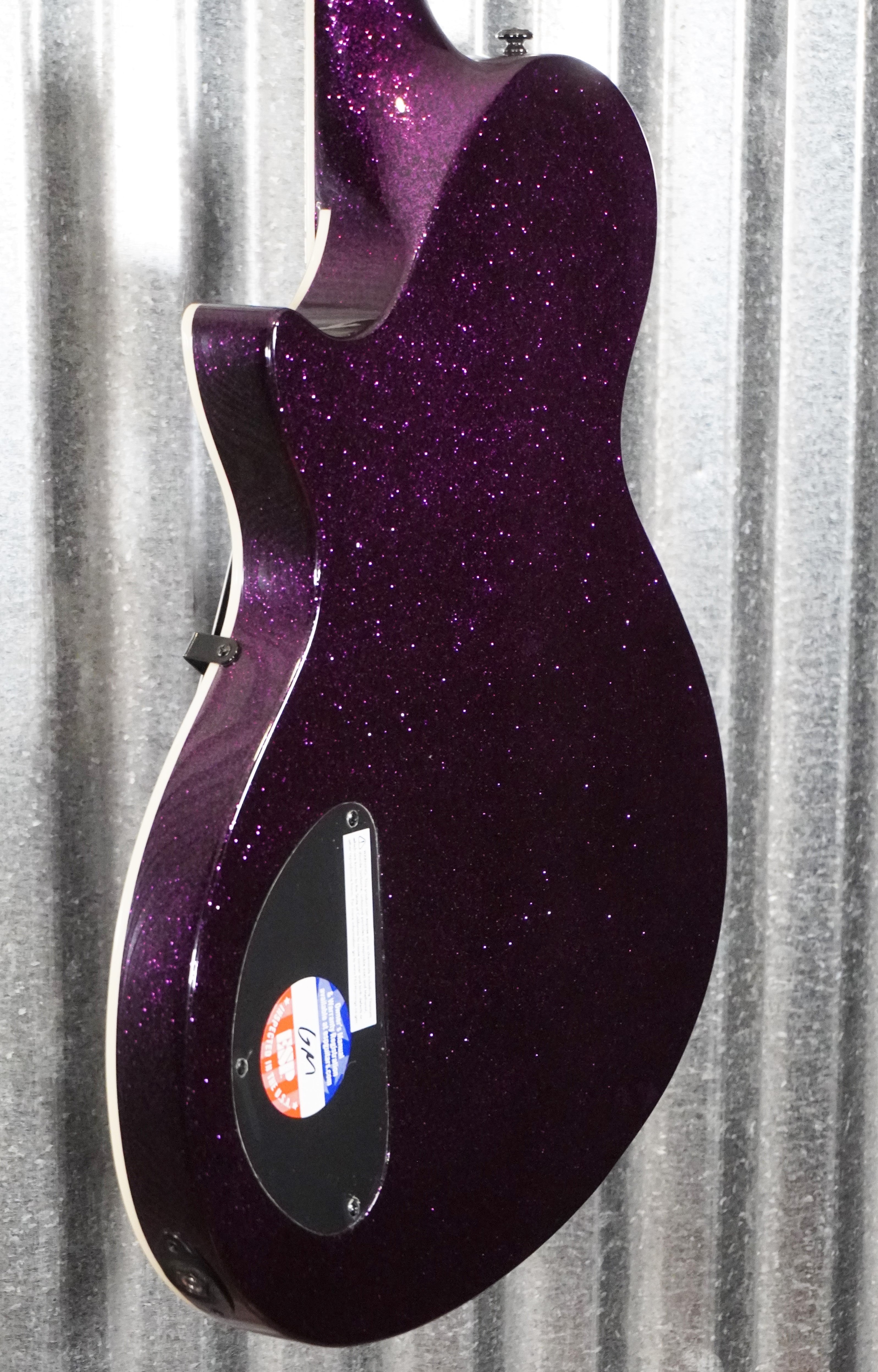 最安値に挑戦！ ESP LTD PS-1000 Purple Sparkle Semi Hollow Guitar & Bag アクセサリー