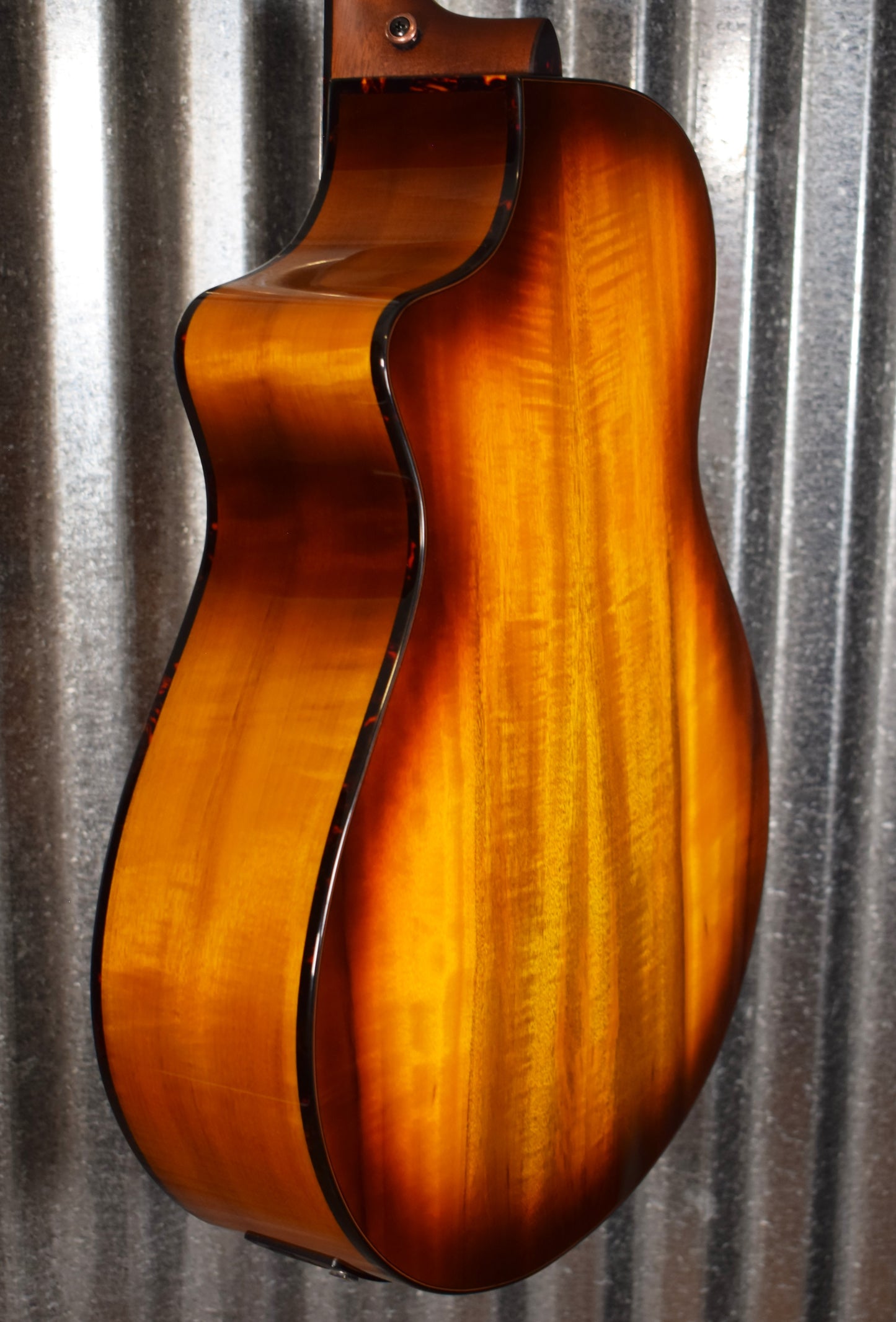 Breedlove Pursuit Exotic S Concert Tiger's Eye CE Myrtlewood Acoustic Electric Guitar #9308