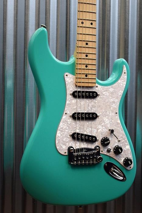 G&L Guitars USA S-500 Belair Green Electric Guitar & Hardshell Case S500 #7836