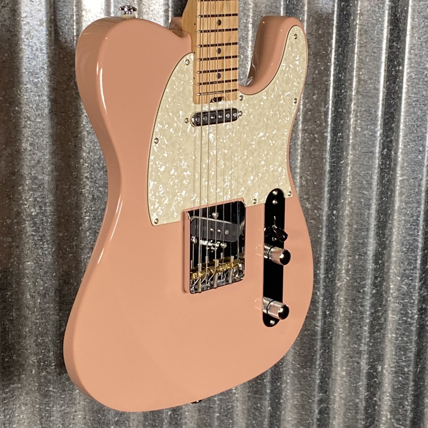 Musi Virgo Classic Telecaster Shell Pink Guitar #0268 Used