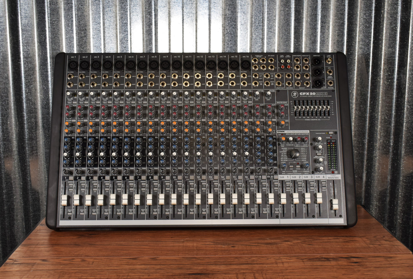 Mackie CFX20 MK II 20 Channel Compact SR Integrated Live Sound Mixer Used