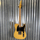 Musi Virgo Classic Telecaster Empire Yellow Guitar #0466 Used