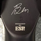 ESP LTD BB-600B Ben Burnley Baritone Quilt Top See Through Black Satin Seymour Duncan Guitar & Case #0854 B Stock