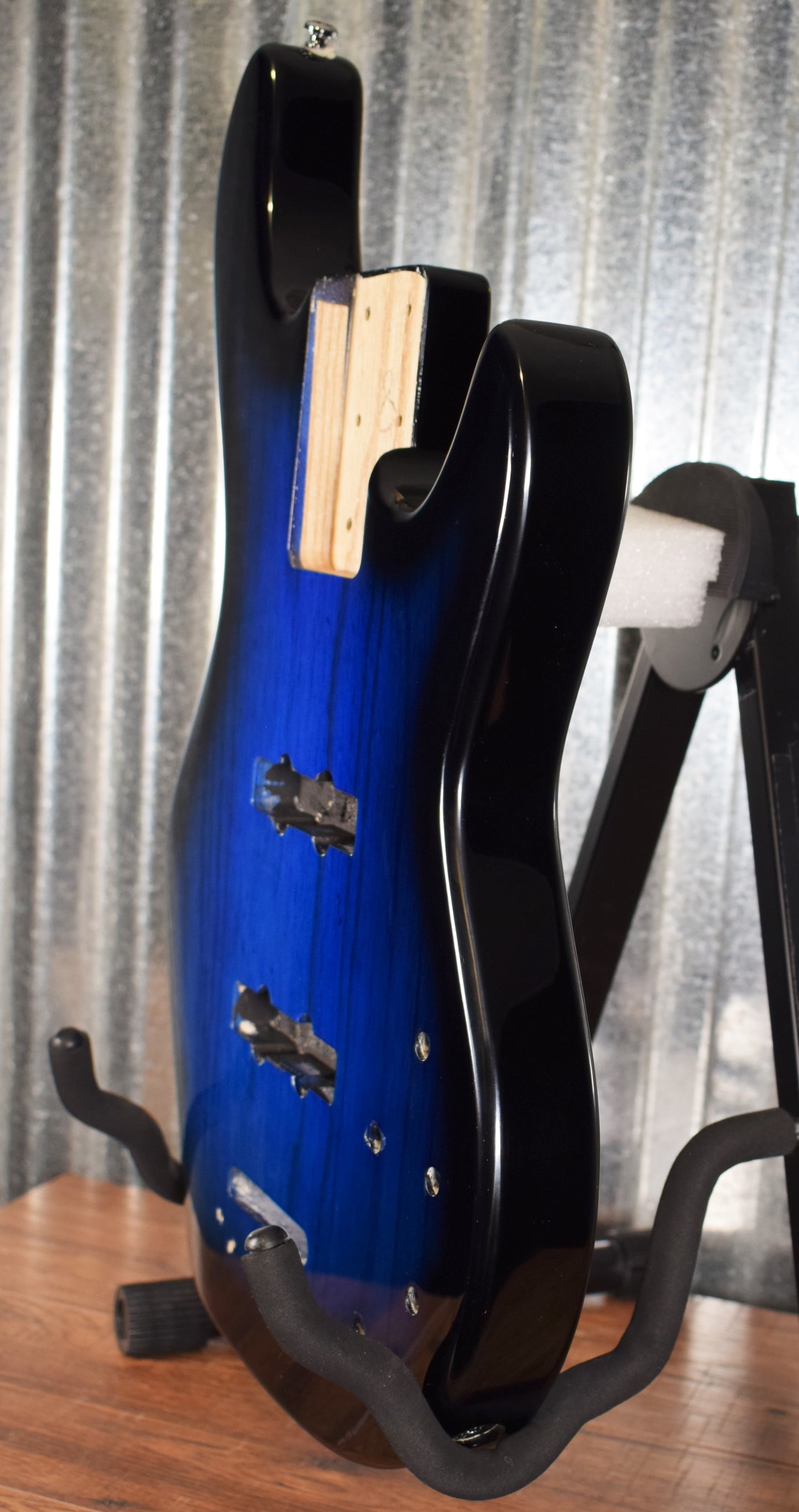 G&L Tribute MJ-4 4 String Modern Jazz Blueburst MJ4 Bass Body #1 Used