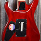 ESP LTD M-200FM See Thru Red Flame Top Guitar LM200FMSTR #0070