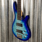Schecter C-5 Plus 5 String Bass Ocean Blue Burst #0145