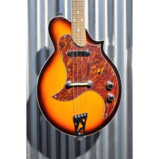 Kentucky KM-300E Sunburst Electric 4 String Mandolin & Case Used