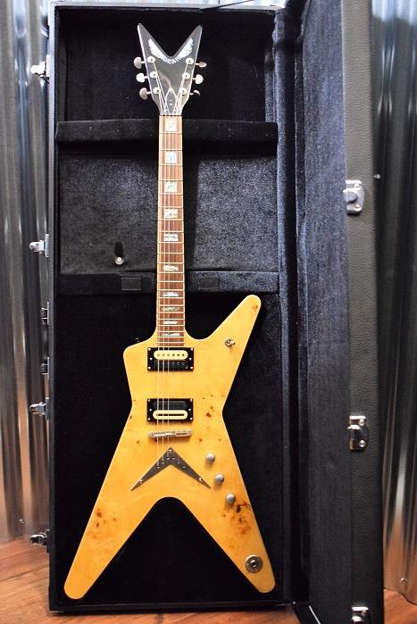 Dean Guitars ML Exotica Figured Burl Maple Top Electric Guitar & Fitted Case