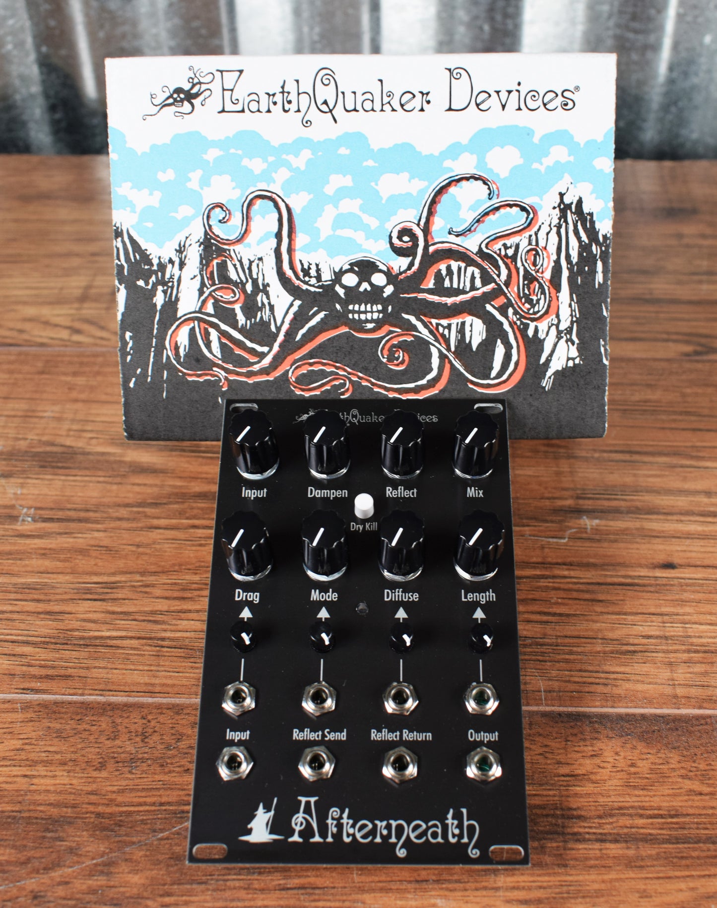 Earthquaker Devices Afterneath Otherworldly Reverberator Eurorack Synth Module