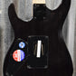 ESP LTD M-200FM See Thru Black Flame Top Guitar LM200FMSTBLK #0472