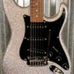G&L USA Legacy Silver Metal Flake Guitar & Case #5140