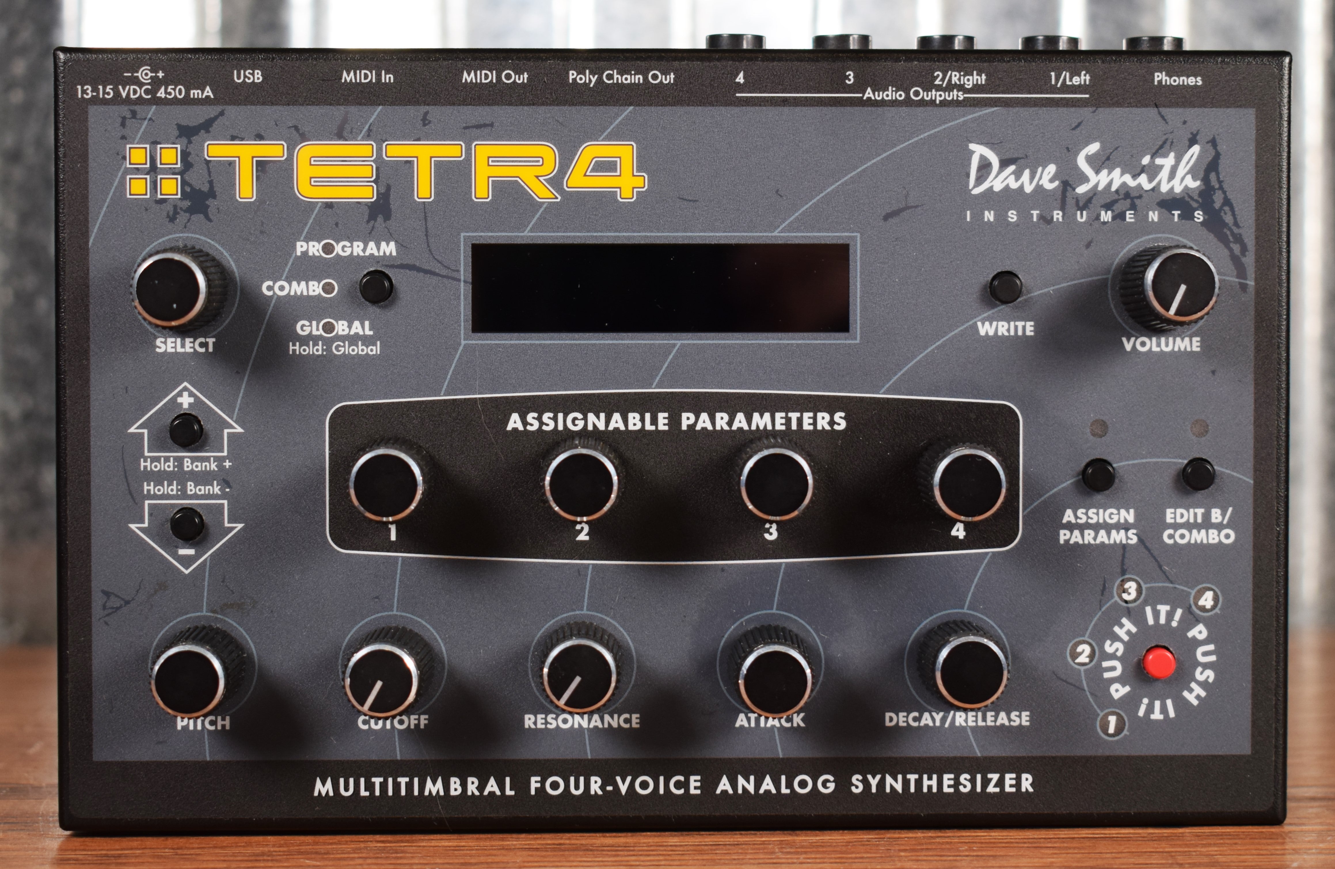 Dave Smith Instruments Tetra Four Voice Analog Synthesizer Used – Specialty  Traders