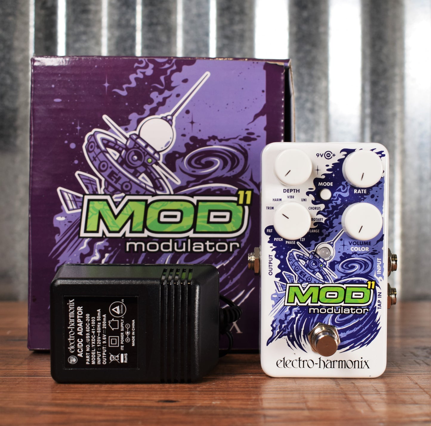 Electro-Harmonix EHX Mod 11 Modulator Multi Guitar Effect Pedal Used