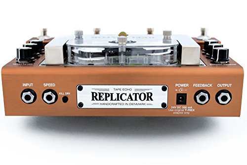T-Rex Engineering Replicator Tape Echo Guitar Effect Pedal & Case Demo #333