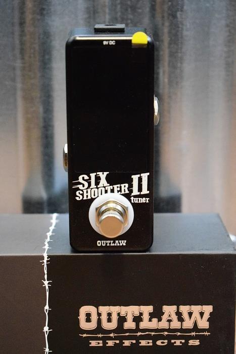 Outlaw Effects Six Shooter II Chromatic Tuner Guitar Effect Pedal