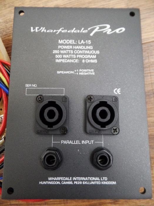 Wharfedale Pro LA-15 Crossover Assembly 8 OHM # 600-5010000010R