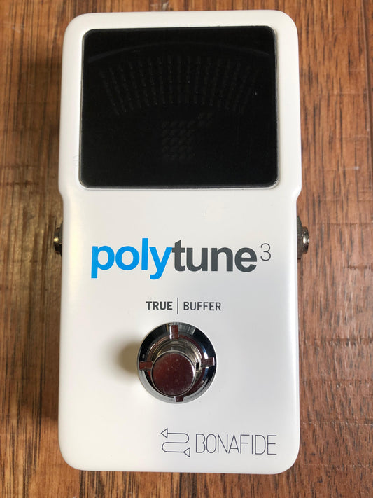 TC Electronic Polytune 3 Chromatic Tuner + BonaFide Buffer Guitar Effect Pedal Demo