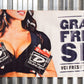 Dunlop Strings Fresh Set Official Merchandise Vinyl Ad Banner